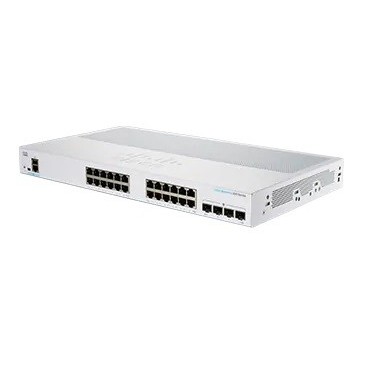 Cisco CBS250-24T-4G-EU commutateur réseau Géré L2 L3 Gigabit Ethernet (10 100 1000) Argent
