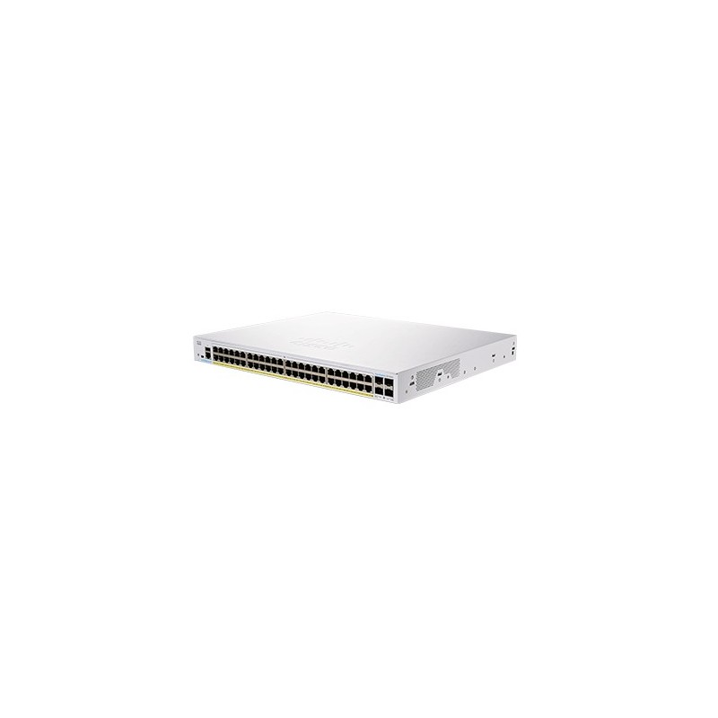 Cisco CBS350-48P-4G-EU commutateur réseau Géré L2 L3 Gigabit Ethernet (10 100 1000) Argent