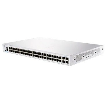 Cisco CBS250-48T-4G-EU commutateur réseau Géré L2 L3 Gigabit Ethernet (10 100 1000) Argent