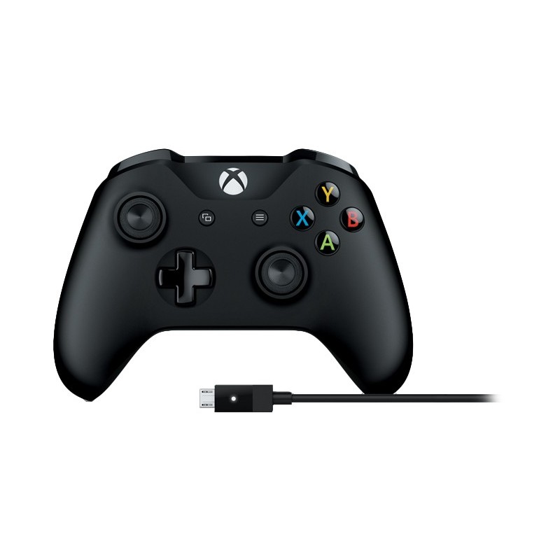 Microsoft 4N6-00002 accessoire de jeux vidéo Noir Bluetooth USB Manette de jeu PC, Xbox One