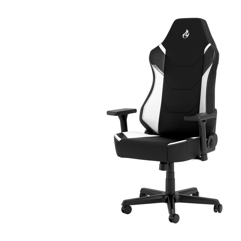 Nitro Concepts X1000 Siège de jeu sur PC Chaise avec assise rembourrée Noir, Blanc