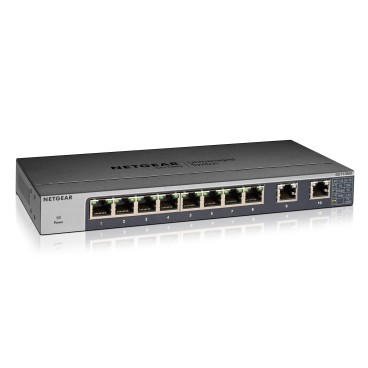 NETGEAR GS110MX Non-géré 10G Ethernet (100 1000 10000) Noir