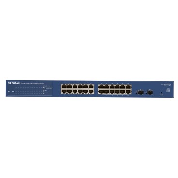 NETGEAR ProSAFE GS724Tv4 Géré L3 Gigabit Ethernet (10 100 1000) Bleu