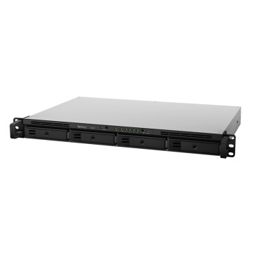 Synology RackStation RS819 serveur de stockage NAS Rack (1 U) Ethernet LAN Noir, Gris RTD1296