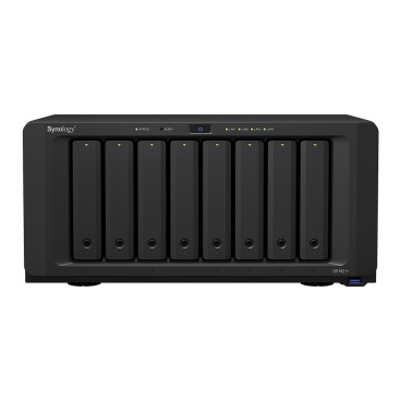 Synology DiskStation DS1821+ serveur de stockage NAS Tower Ethernet LAN Noir V1500B