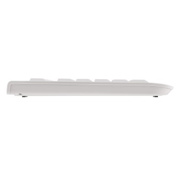 CHERRY KC 1000 Clavier filaire, blanc grisé, USB, AZERTY - FR