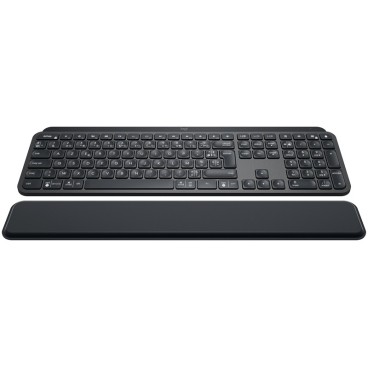 Logitech MX Keys Advanced Wireless Illuminated Keyboard clavier RF sans fil + Bluetooth AZERTY Français Graphite