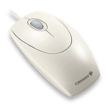 CHERRY WHEELMOUSE OPTICAL Souris filaire, gris clair, PS2 USB