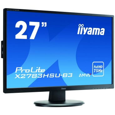 iiyama ProLite X2783HSU-B3 écran plat de PC 68,6 cm (27") 1920 x 1080 pixels Full HD LED Noir