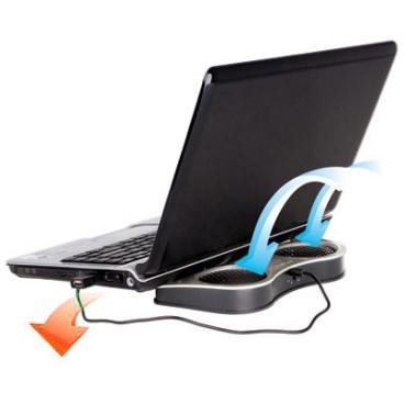 Antec Notebook Cooler To Go système de refroidissement pour ordinateurs portables 48,3 cm (19") 1800 tr min Gris