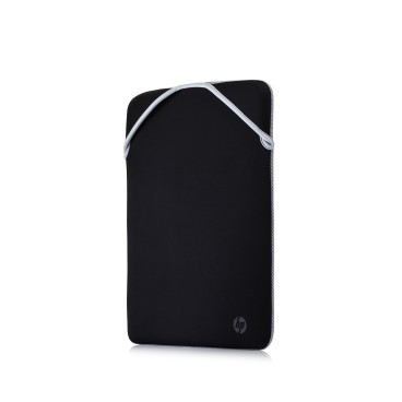 HP 15.6" Neoprene Reversible Sleeve sacoche d'ordinateurs portables 39,6 cm (15.6") Housse Noir, Argent