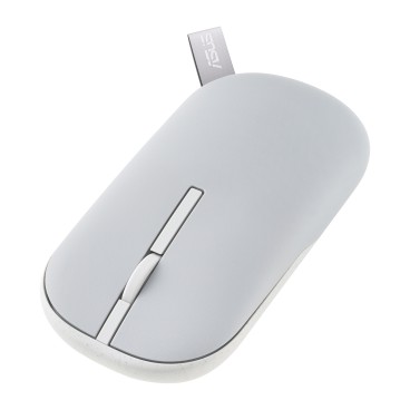 ASUS Marshmallow Mouse MD100 souris Bureau Ambidextre RF sans fil + Bluetooth Optique 1600 DPI
