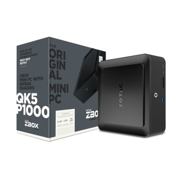 Zotac ZBOX QK5P1000 Noir BGA 1356 i5-7200U 2,5 GHz