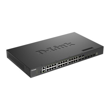D-Link DXS-3410-32XY commutateur réseau Géré L3 Fast Ethernet (10 100) Noir