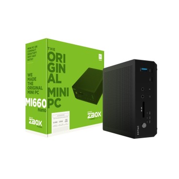 Zotac ZBOX MI660 nano SFF Noir BGA 1356 i7-8550U 1,8 GHz
