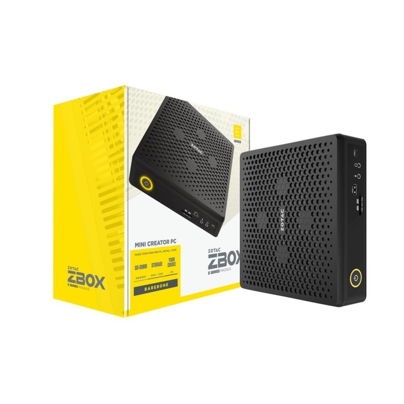 Zotac ZBOX EN072070S Noir i7-10750H 2,6 GHz