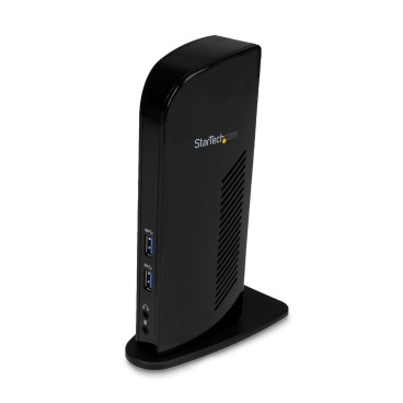 StarTech.com Station d'accueil USB 3.0 double affichage pour PC portable - Réplicateur de ports HDMI et DVI