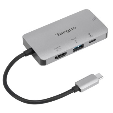 Targus DOCK418EUZ station d'accueil Avec fil USB 3.2 Gen 1 (3.1 Gen 1) Type-C Gris
