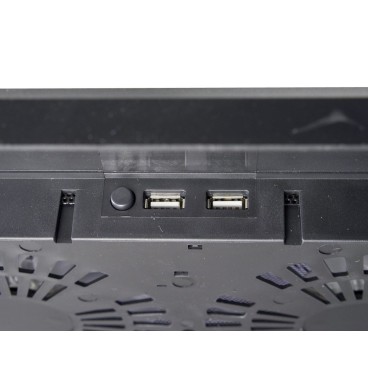 Connectland CL-NBK68023 système de refroidissement pour ordinateurs portables 48,3 cm (19") Noir