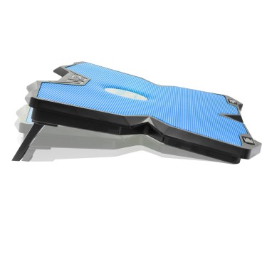 Spirit of Gamer Air Blade 500 système de refroidissement pour ordinateurs portables 43,2 cm (17") 1200 tr min Noir, Bleu