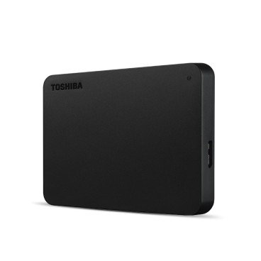 Toshiba Canvio Basics USB-C disque dur externe 1000 Go Noir