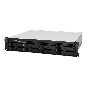 Synology RackStation RS1221RP+ serveur de stockage NAS Rack (2 U) Ethernet LAN Noir V1500B