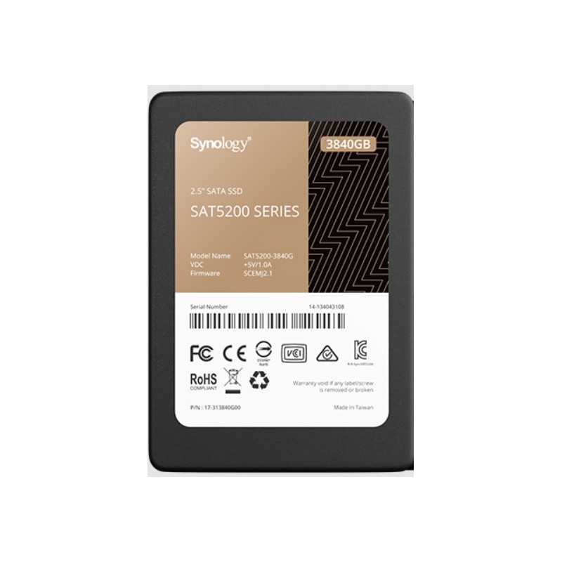 Synology SSD SAT5200-3840G 2.5" 3840 Go Série ATA III