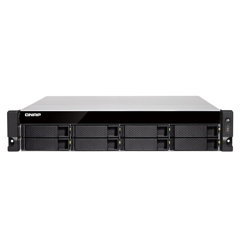 QNAP TS-883XU-RP NAS Rack (2 U) Ethernet LAN Noir E-2124