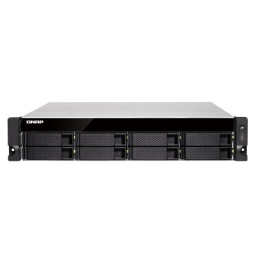 QNAP TS-883XU NAS Rack (2 U) Ethernet LAN Noir E-2124