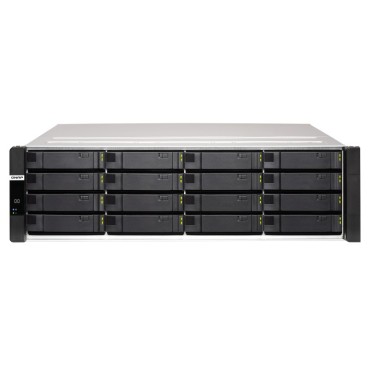 QNAP ES1686dc NAS Rack (3 U) Ethernet LAN Noir, Gris D-2123IT