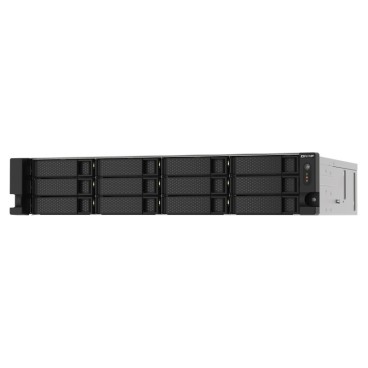 QNAP TS-1273AU-RP-8G serveur de stockage NAS Rack (2 U) Ethernet LAN Aluminium, Noir V1500B