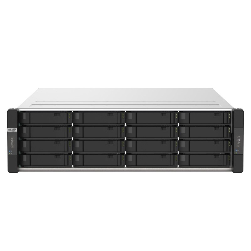 QNAP GM-1002 serveur de stockage NAS Rack (3 U) Ethernet LAN Noir E-2236