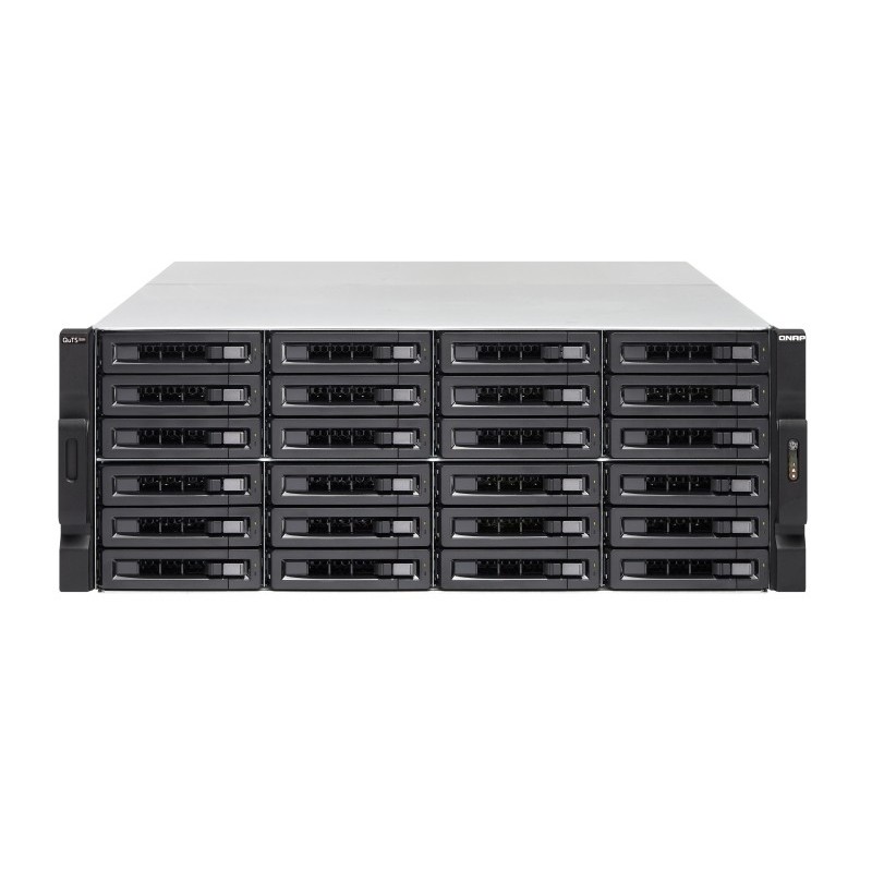 QNAP TS-h2483XU-RP NAS Rack (4 U) Ethernet LAN Noir E-2236