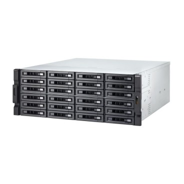 QNAP TS-h2483XU-RP NAS Rack (4 U) Ethernet LAN Noir E-2236
