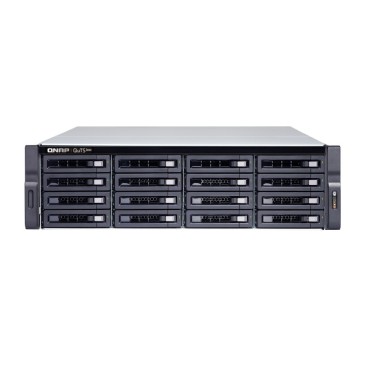 QNAP TS-h1683XU-RP NAS Rack (3 U) Ethernet LAN Noir E-2236