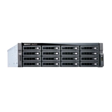 QNAP TS-h1683XU-RP NAS Rack (3 U) Ethernet LAN Noir E-2236