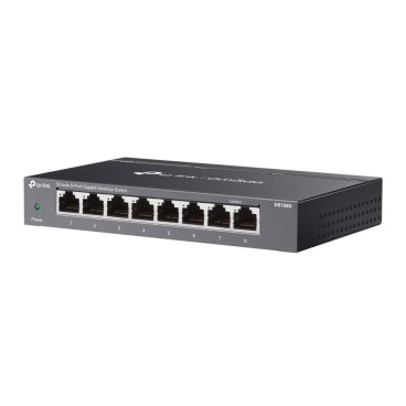 TP-Link Omada DS108G commutateur réseau Non-géré Gigabit Ethernet (10 100 1000) Noir