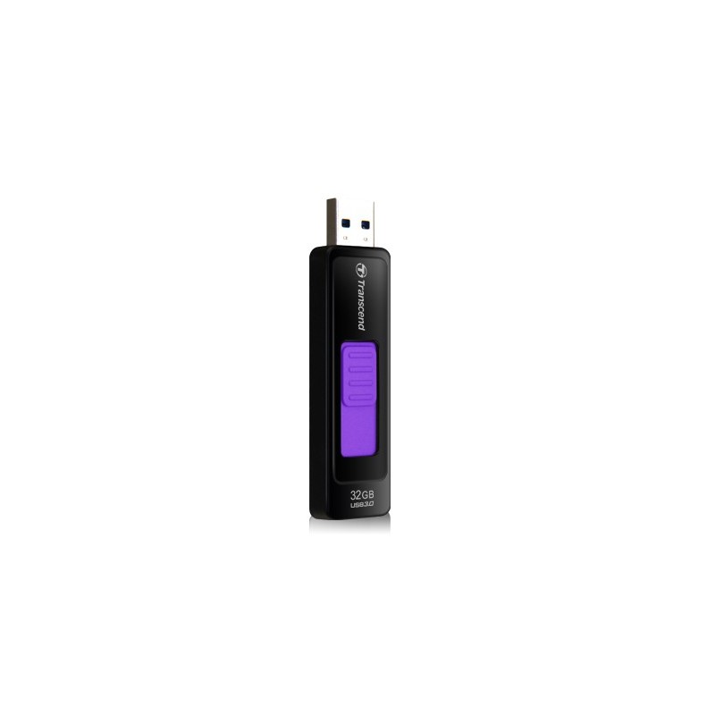 Transcend JetFlash 760 lecteur USB flash 32 Go USB Type-A 3.2 Gen 1 (3.1 Gen 1) Noir, Violet