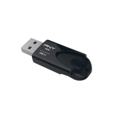 PNY Attache 4 lecteur USB flash 16 Go USB Type-A 3.2 Gen 1 (3.1 Gen 1) Noir