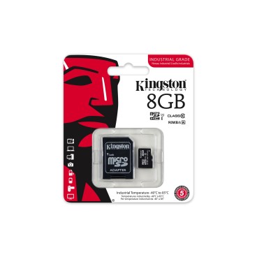 Kingston Technology Industrial Temperature microSD UHS-I 8GB 8 Go Classe 10