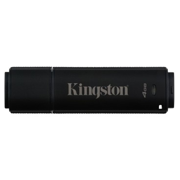Kingston Technology DataTraveler 4000G2 with Management 4GB lecteur USB flash 4 Go USB Type-A 3.2 Gen 1 (3.1 Gen 1) Noir