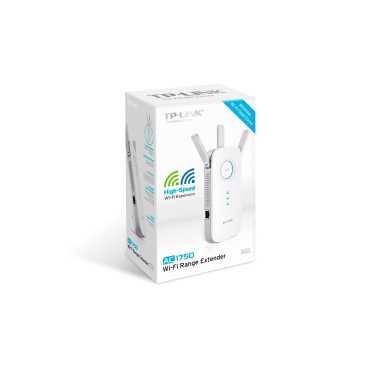 TP-Link RE450 prolongateur réseau Émetteur réseau Blanc 10, 100, 1000 Mbit s