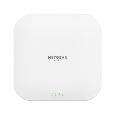 NETGEAR Insight Cloud Managed WiFi 6 AX3600 Dual Band Access Point (WAX620) 3600 Mbit s Blanc Connexion Ethernet, supportant