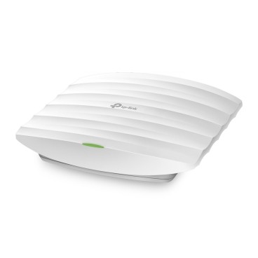 TP-Link EAP110 point d'accès réseaux locaux sans fil 300 Mbit s Blanc Connexion Ethernet, supportant l'alimentation via ce port