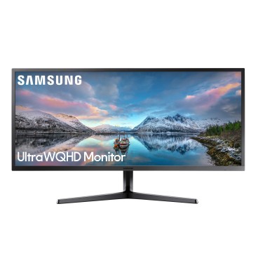 Samsung S34J550WQU 86,6 cm (34.1") 3440 x 1440 pixels UltraWide Quad HD LED Noir