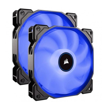 CORSAIR LED Fan AF140-LED Bleu Pack de 2