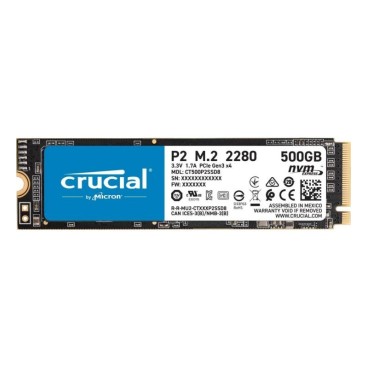CRUCIAL P2 500Go PCIe M.2