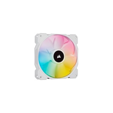 CORSAIR SP120 RGB ELITE BLANC LED Air Guide
