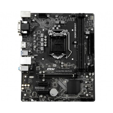 MSI H310M PRO-VDH PLUS carte mère Intel® H310 LGA 1151 (Emplacement H4) micro ATX