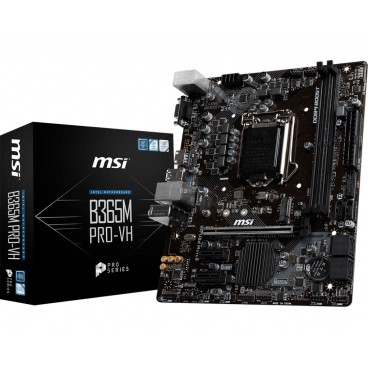 MSI B365M PRO-VH carte mère Intel B365 LGA 1151 (Emplacement H4) micro ATX